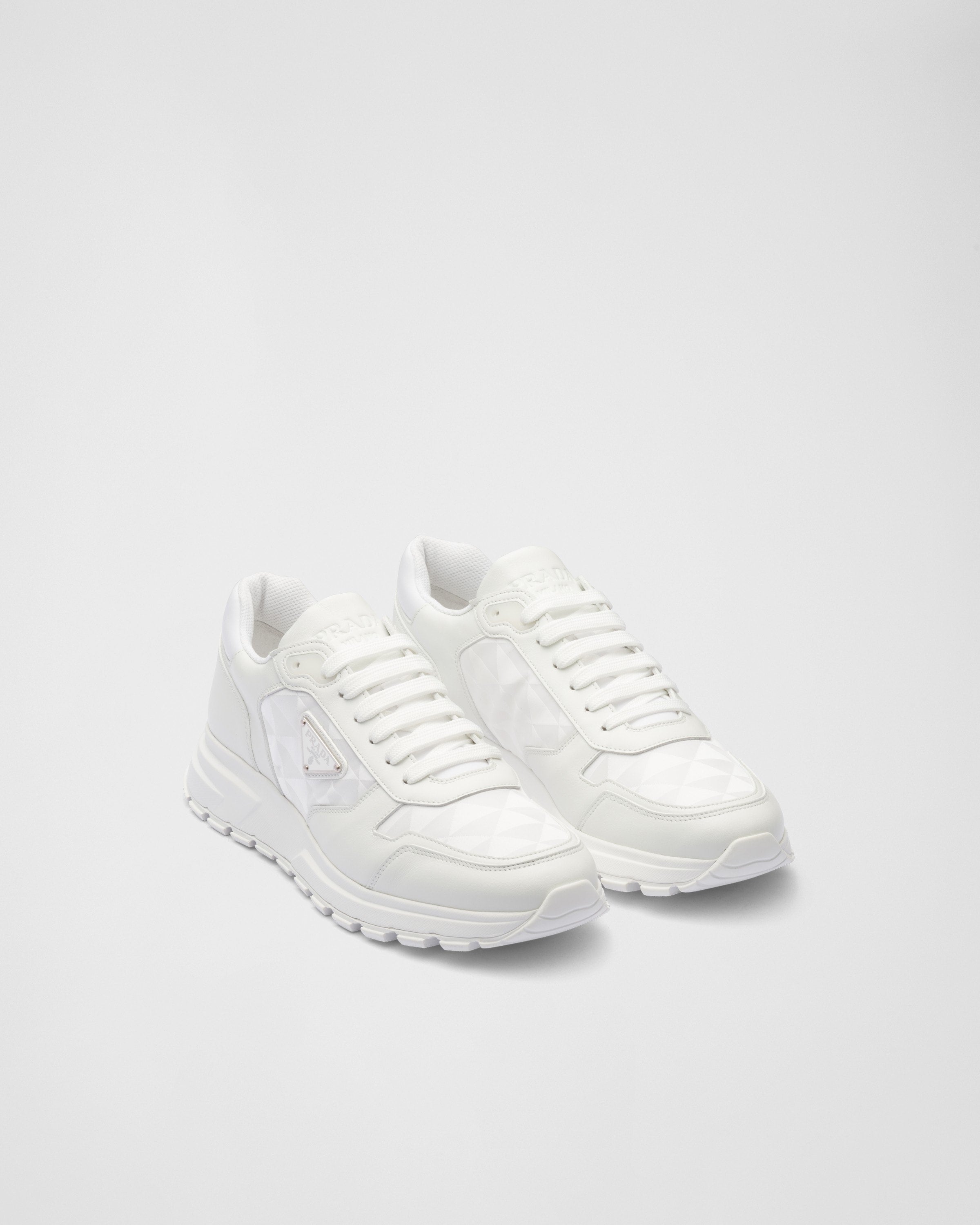 Basket Prada Blanc