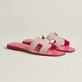 Hermès Sandales Oran - Porcelaine rose